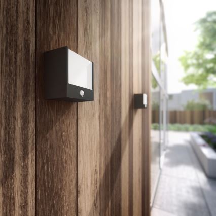Philips 17317/30/16 - LED venkovní svítidlo s čidlem MYGARDEN MACAW 1xLED/3,5W IP44