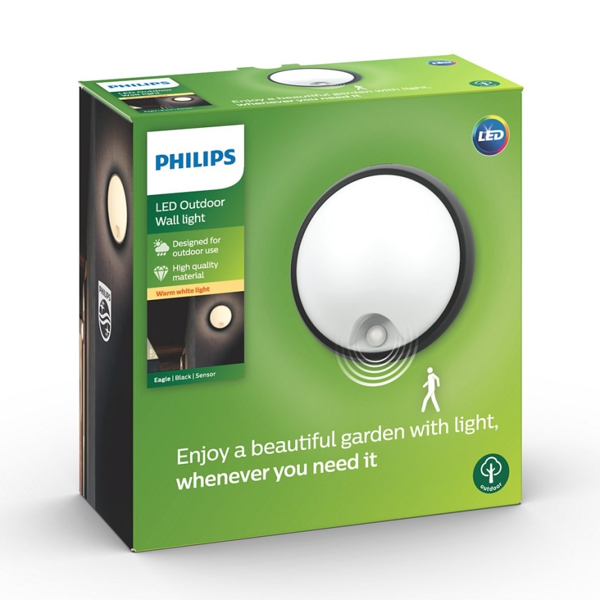 Philips - LED venkovní svítidlo s čidlem 1xLED/3,5W/230V IP44