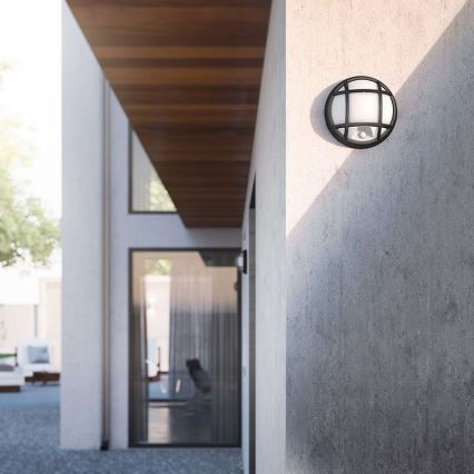 Philips 17319/30/16 - LED venkovní nástěnné svítidlo s čidlem EAGLE 1xLED/3W