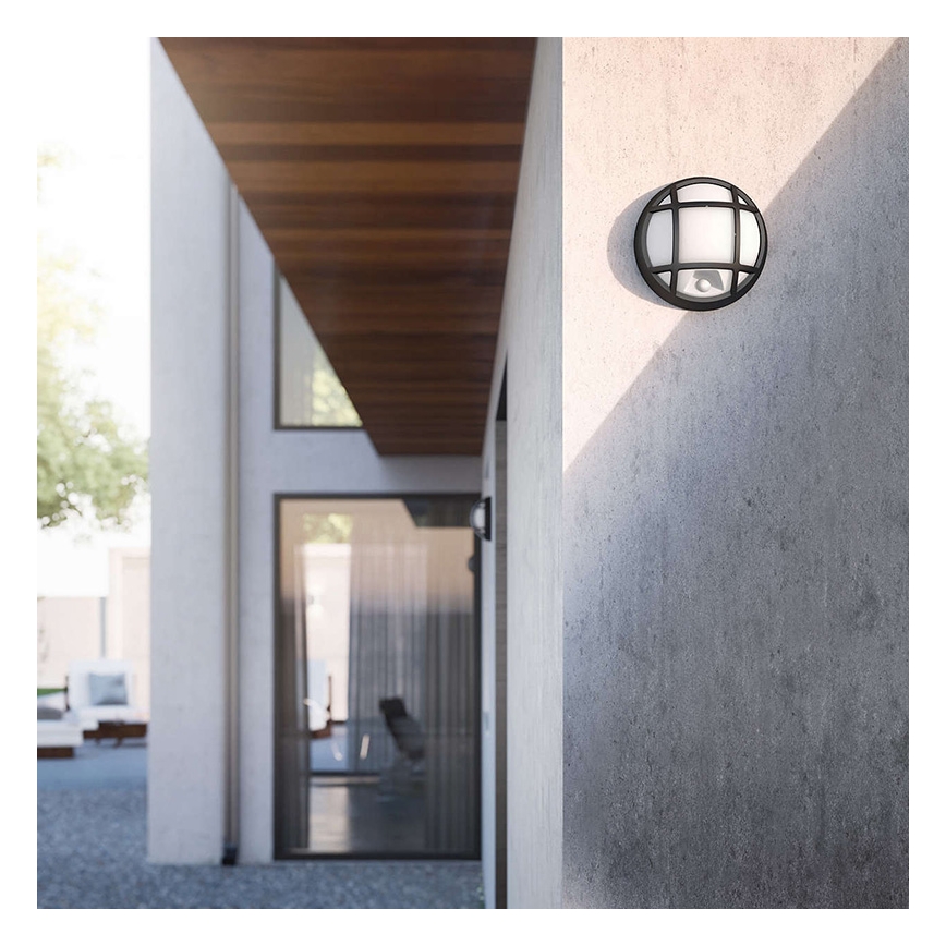 Philips 17319/30/16 - LED venkovní nástěnné svítidlo s čidlem EAGLE 1xLED/3W