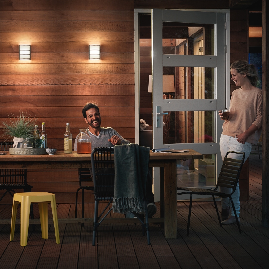 Philips 17323/47/16 - Venkovní nástěnné svítidlo MYGARDEN PYTHON 1xLED/6W/230V