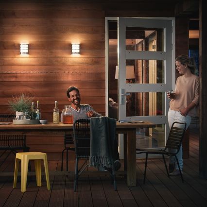 Philips 17324/47/16 - Venkovní senzorové svítidlo MYGARDEN PYTHON 1xLED/6W/230V