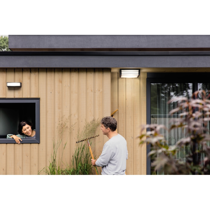 Philips 17350/93/PN - Venkovní stropní svítidlo MYGARDEN MOONSHINE 2xE27/60W IP44