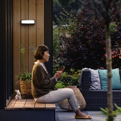 Philips 17354/93/P3 - Venkovní nástěnné svítidlo MYGARDEN STRATOSPHERE LED/4,5W