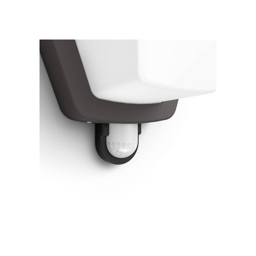 Philips 1738493PN - Venkovní nástěnné svítidlo se senzorem KISKADEE 1xE27/42W/230V IP44