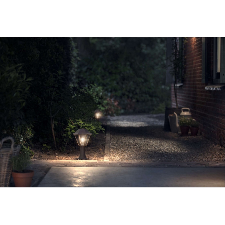 Philips 17387/43/PN - Venkovní lampa MYGARDEN CURASSOW 1xE27/42W/230V