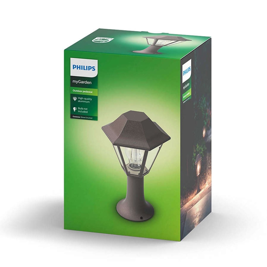 Philips 17387/43/PN - Venkovní lampa MYGARDEN CURASSOW 1xE27/42W/230V