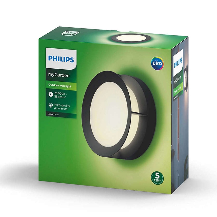 Philips 17390/30/P0 - LED Venkovní nástěnné svítidlo MYGARDEN ACTEA LED/12W/230V