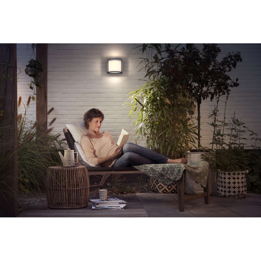 Philips 17391/93/P0 - LED Venkovní nástěnné svítidlo MYGARDEN SAMONDRA LED/12W/230V