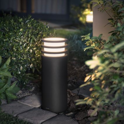 Philips 17402/93/P0 - LED Stmívatelná venkovní lampa HUE LUCCA 1xE27/9,5W/230V