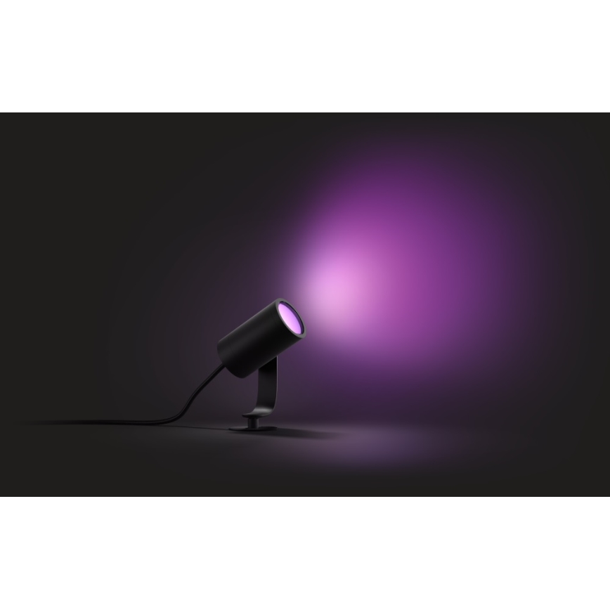 Philips - LED RGB Venkovní bodové svítidlo Hue LILY LED/8W/230V IP65