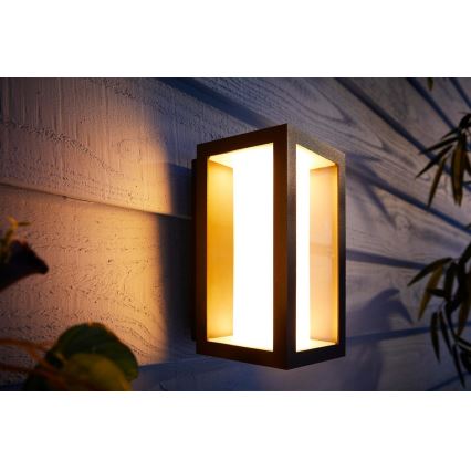 Philips 17429/30/P7 - LED RGB Venkovní nástěnné svítidlo HUE IMPRESS LED/8W/230V IP44