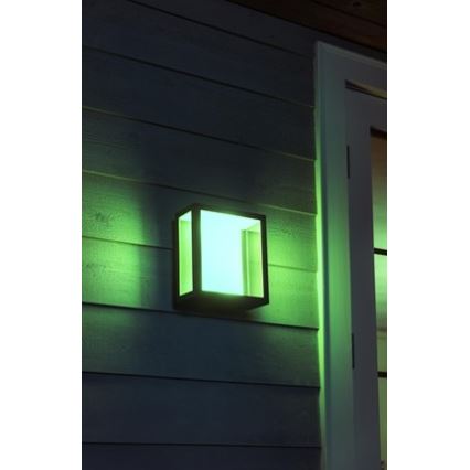 Philips 17430/30/P7 - LED RGB Venkovní nástěnné svítidlo HUE IMPRESS LED/8W/230V IP44