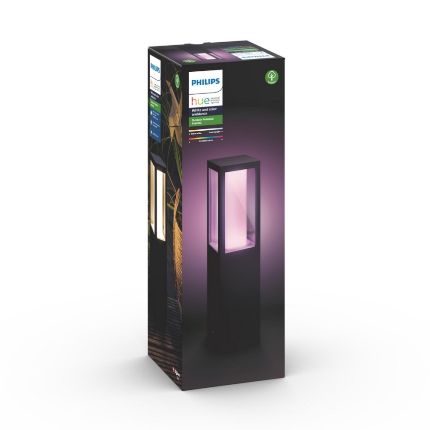 Philips 17431/30/P7 - LED RGB Venkovní lampa HUE IMPRESS LED/8W/230V IP44