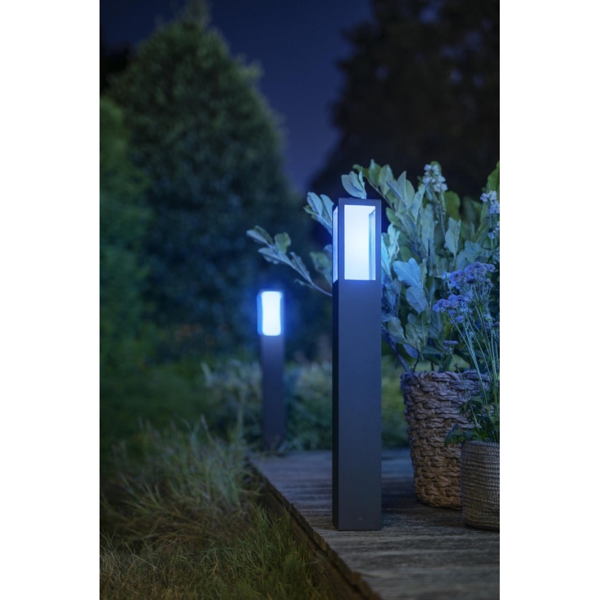 Philips 17432/30/P7 - LED RGB Venkovní lampa HUE IMPRESS LED/8W/230V IP44
