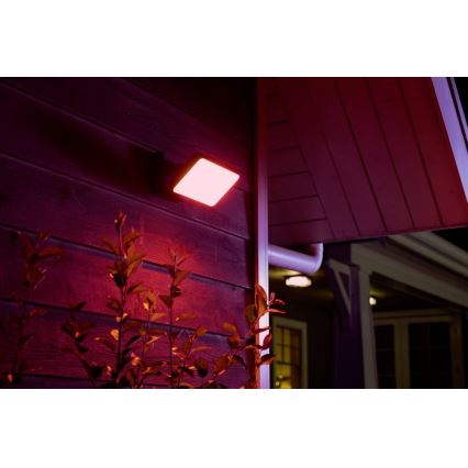 Philips 17435/30/P7 - LED RGB Venkovní reflektor HUE DISCOVER LED/15W/230V IP44