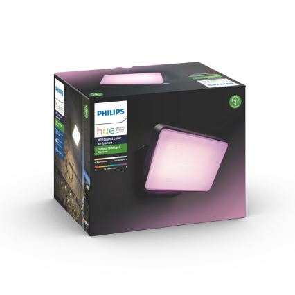 Philips - LED RGBW Stmívatelný venkovní reflektor Hue DISCOVER 2xLED/15W/230V 2000-6500K IP44