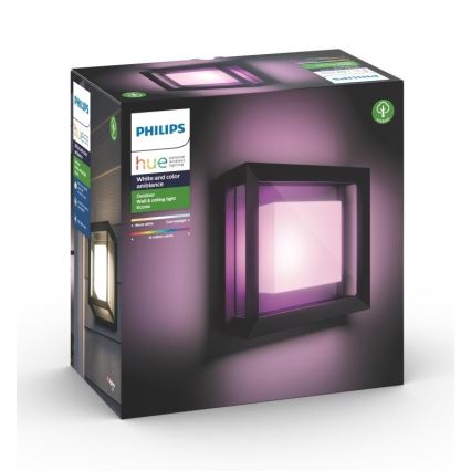 Philips - LED RGBW Stmívatelné venkovní nástěnné svítidlo Hue ECONIC LED/15W/230V 2000-6500K IP44