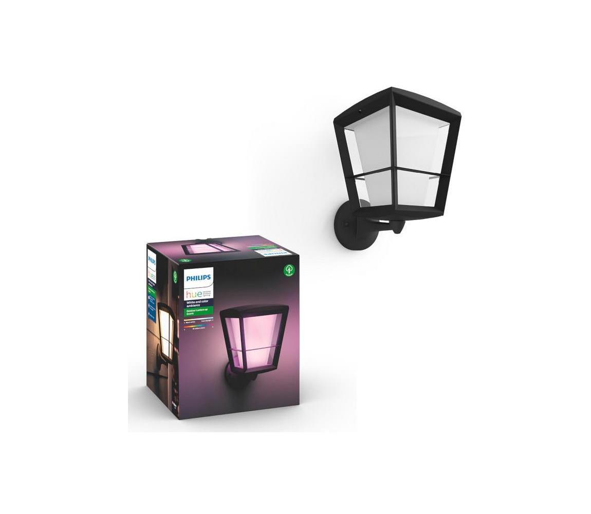 Philips Philips 17439/30/P7 - LED RGB Venkovní nástěnné svítidlo Hue ECONIC LED/15W/230V IP44 P2810