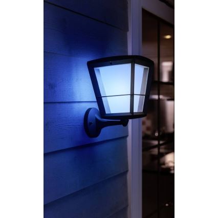 Philips - LED RGBW Stmívatelné venkovní nástěnné svítidlo Hue ECONIC LED/15W/230V IP44