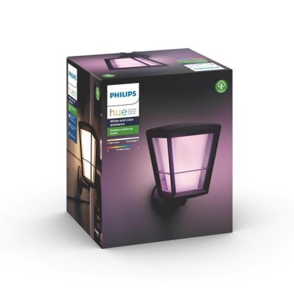 Philips - LED RGBW Stmívatelné venkovní nástěnné svítidlo Hue ECONIC LED/15W/230V IP44