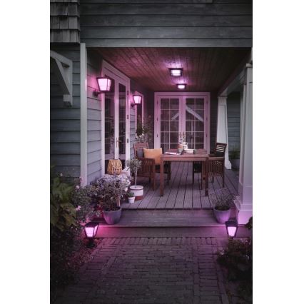 Philips - LED RGBW Stmívatelná venkovní lampa Hue ECONIC LED/15W/230V IP44