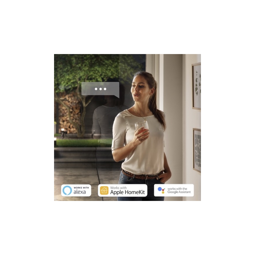 Philips - LED RGBW Stmívatelné venkovní nástěnné svítidlo Hue RESONATE 2xLED/8W/230V 2000-6500K IP44
