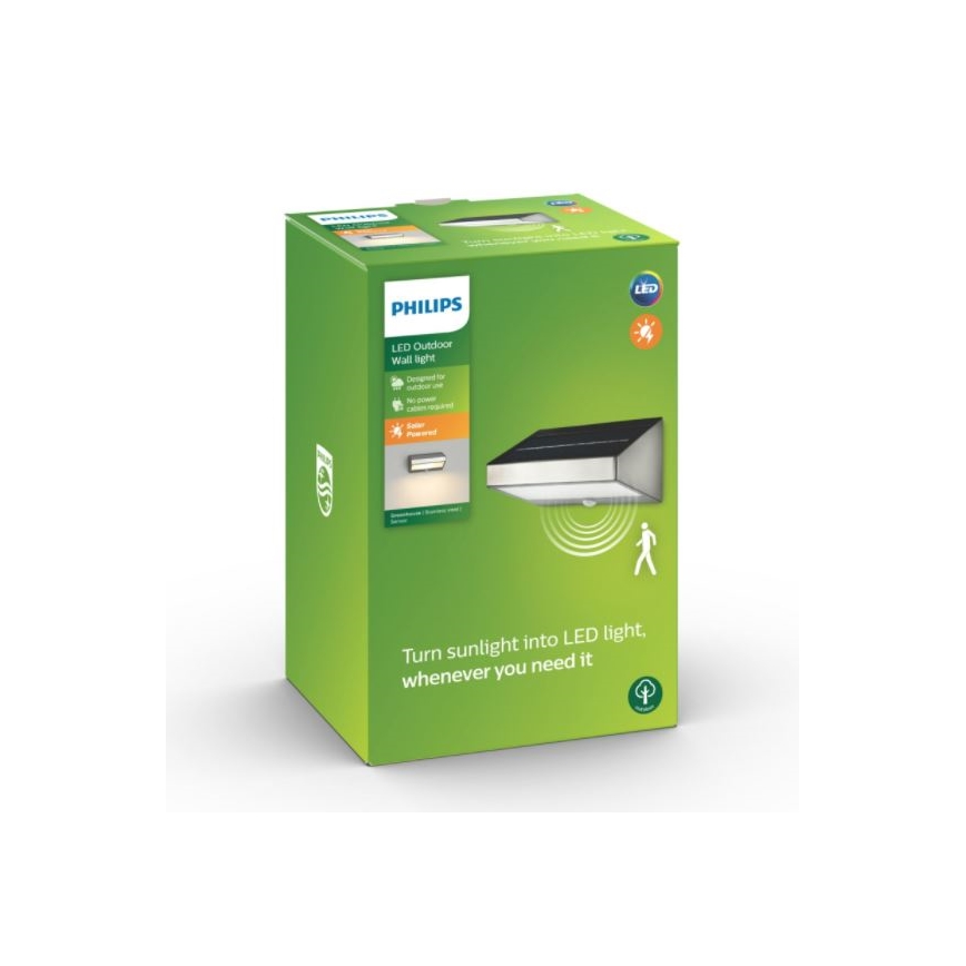 Philips 17811/47/16 - Solární LED osvětlení s čidlem MYGARDEN GREENHOUSE LED/15W IP44
