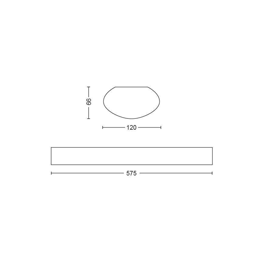 Philips 31248/31/P0 - LED Technické svítidlo AQUALINE LED/24W/230V IP65