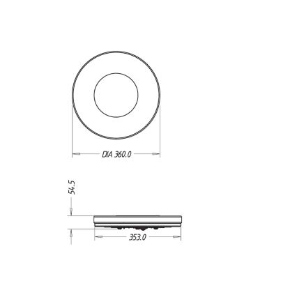 Philips 32070/17/16 - Koupelnové svítidlo MYBATHROOM BEACH 1x2GX13/40W/230V IP44