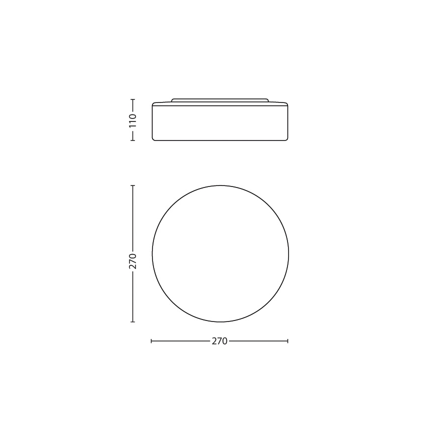 Philips 32081/31/16 - Koupelnové svítidlo MYBATHROOM POOL 1xE27/20W/230V