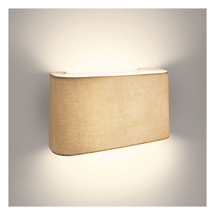Philips 33200/87/16 - Nástěnné svítidlo MYLIVING VELOUR 1xE27/23W/230V