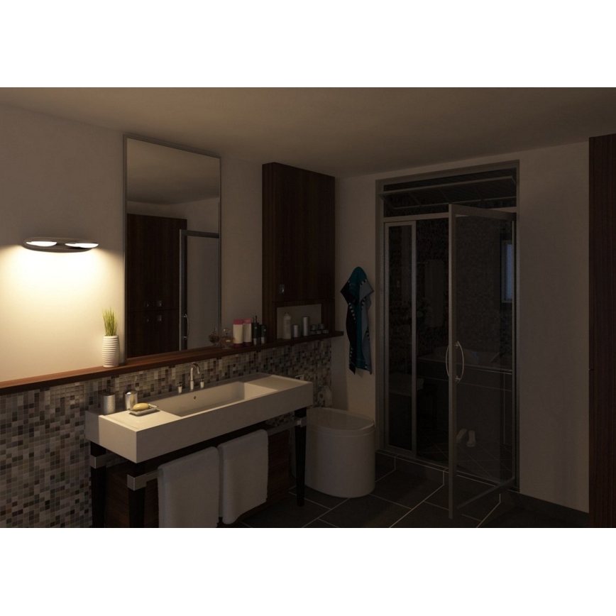 Philips 34050/11/16 - LED Nástěnné koupelnové svítidlo MYBATHROOM HOTSTONE 4xLED/2,5W/230V
