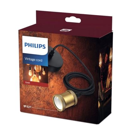 Philips - Napájecí kabel 1xE27/40W/230V