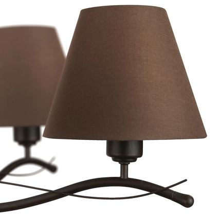 Philips 37671/86/16 - Lustr na řetězu ELMORE 5xE14/42W/230V