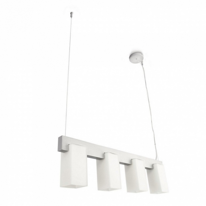 Philips 37675/48/16 - Lustr na lanku Myliving KAMA 4xE14/11W/230V