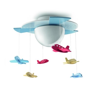 Philips 40153/55/P0 - Dětský lustr MYKIDSROOM AVIGO 1xE27/11W/230V