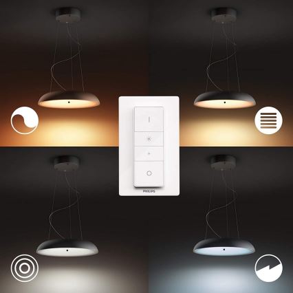 Philips - LED Stmívatelný lustr na lanku Hue AMAZE LED/39W/230V + dálkové ovládání