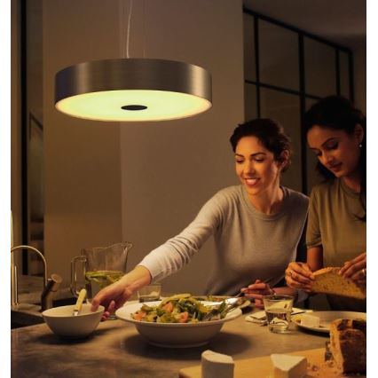 Philips - LED Stmívatelný lustr na lanku Hue FAIR LED/33,5W/230V + dálkové ovládání