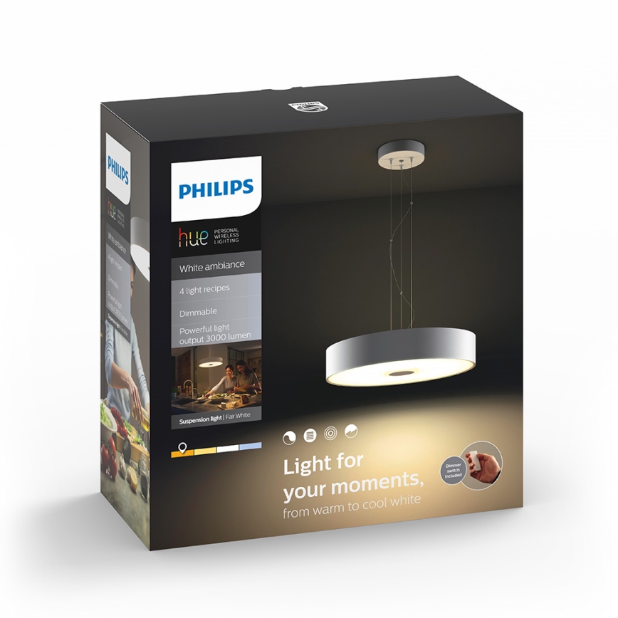 Philips 40339/31/P7 - LED Závěsné svítidlo FAIR HUE LED/39W/230V