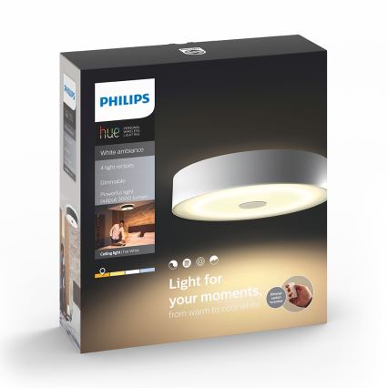 Philips 40340/31/P7 - LED Stropní svítidlo FAIR HUE LED/39W/230V