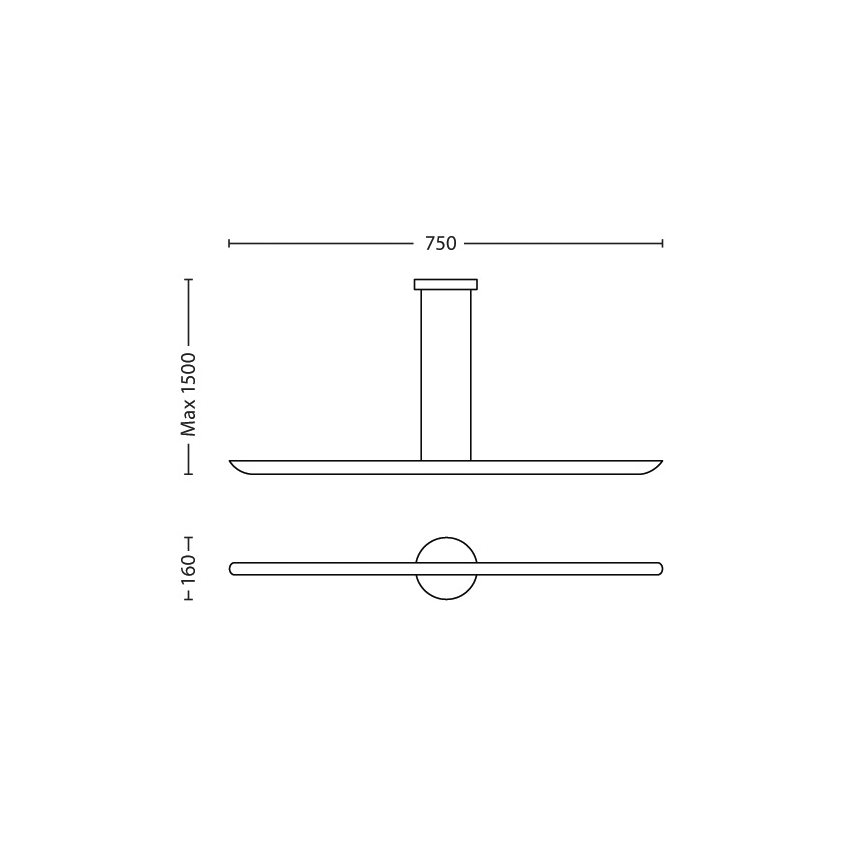 Philips 40747/48/16 - LED Lustr MYLIVING SELV 2xLED/6,5W/230V