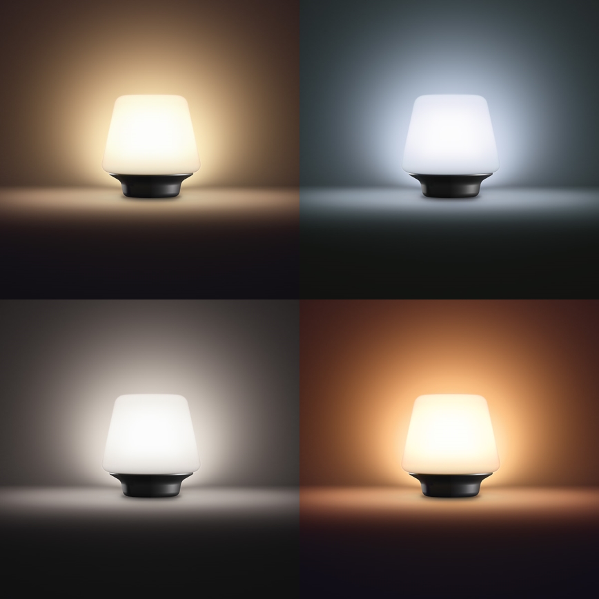 Philips 40801/30/P7 - LED Stolní lampa WELLNESS HUE 1xE27/9,5W/230V