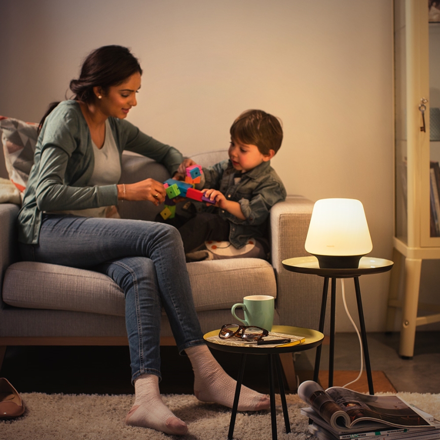 Philips 40801/30/P7 - LED Stolní lampa WELLNESS HUE 1xE27/9,5W/230V