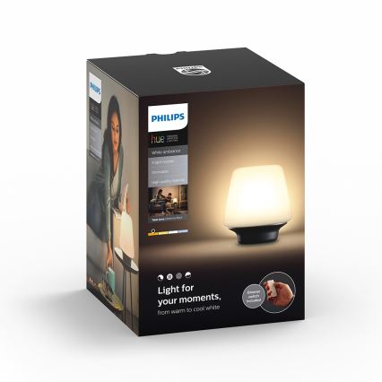 Philips 40801/30/P7 - LED Stolní lampa WELLNESS HUE 1xE27/9,5W/230V