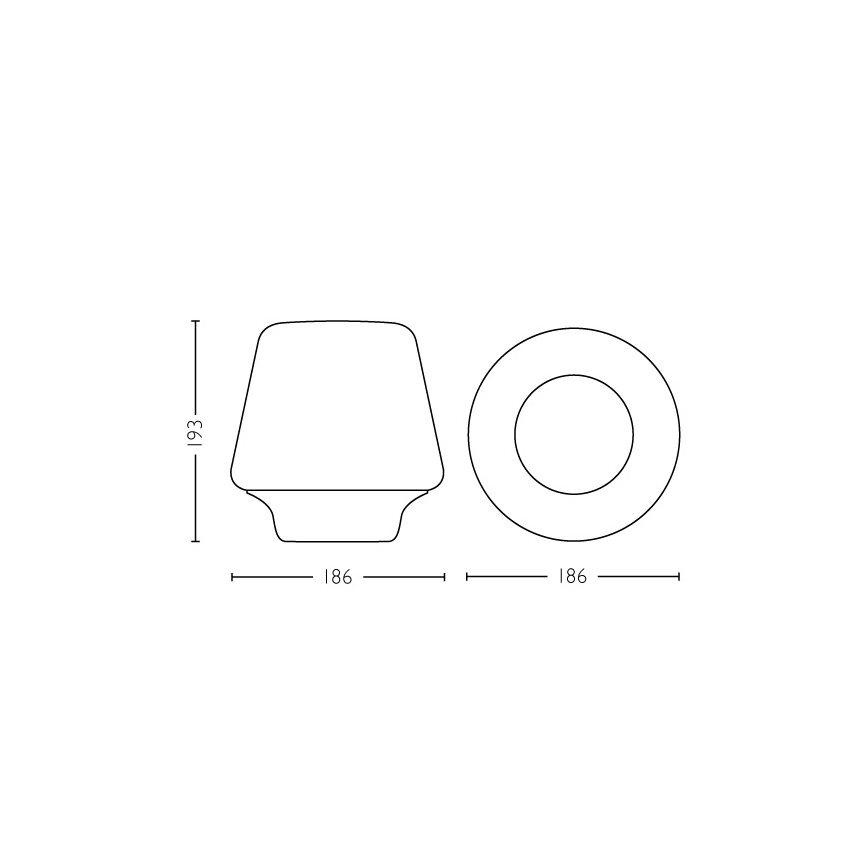 Philips 40801/30/P7 - LED Stolní lampa WELLNESS HUE 1xE27/9,5W/230V