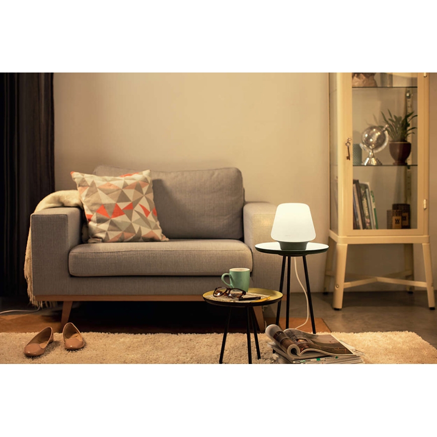 Philips 40801/30/P7 - LED Stolní lampa WELLNESS HUE 1xE27/9,5W/230V
