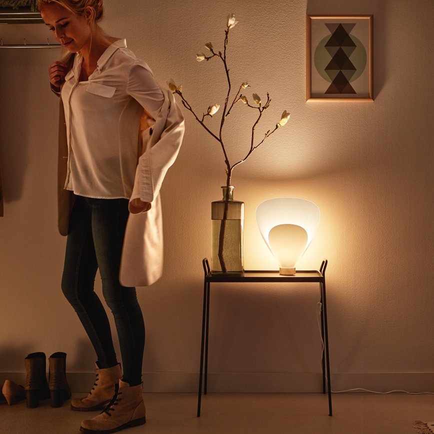 Philips 40879/31/PN - Stolní lampa MYLIVING PINE E27/60W/230V