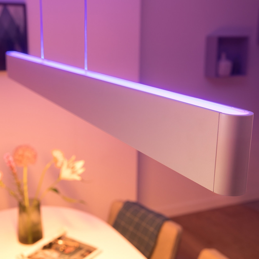 Philips - LED RGBW Stmívatelný lustr na lanku Hue ENSIS White And Color Ambiance 2xLED/39W/230V