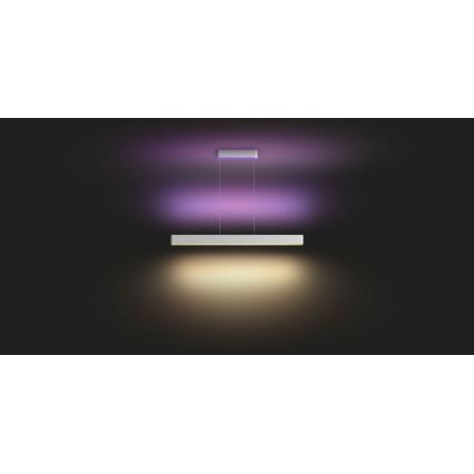 Philips - LED RGBW Stmívatelný lustr na lanku Hue ENSIS White And Color Ambiance 2xLED/39W/230V